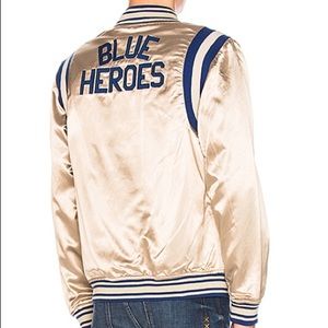 Scotch and Soda Silky Bomber in Ecru